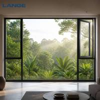 Окна LANGE Advanced Smart Steel Casement с наружным открыванием, многозапорным замком и повышенной безопасностью для квартир