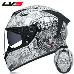 Casco de motocicleta Lvs Full-Face Dual Lens para Bluetooth ABS Winter Electric Grey para hombres y mujeres-National Standard All Year Use - Product Image 5