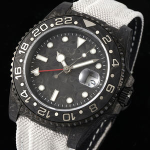 Reloj Deportivo de Tenis para Hombre, de Fibra de Carbono Negra, Ultraligero, Resistente a Impactos, Moderno y Versátil - Product Image 2