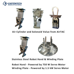 Machine automatique d'enroulement et de liage de câble Machine d'enroulement de fil EW-2010 enrouleur de câble en 8 formes de fil simple OD≤ 4 mm - Product Image 4
