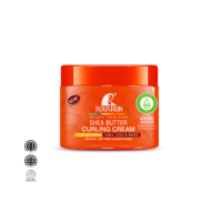 Crème capillaire ROUSHUN au beurre de karité pour la réparation et le lissage des cheveux