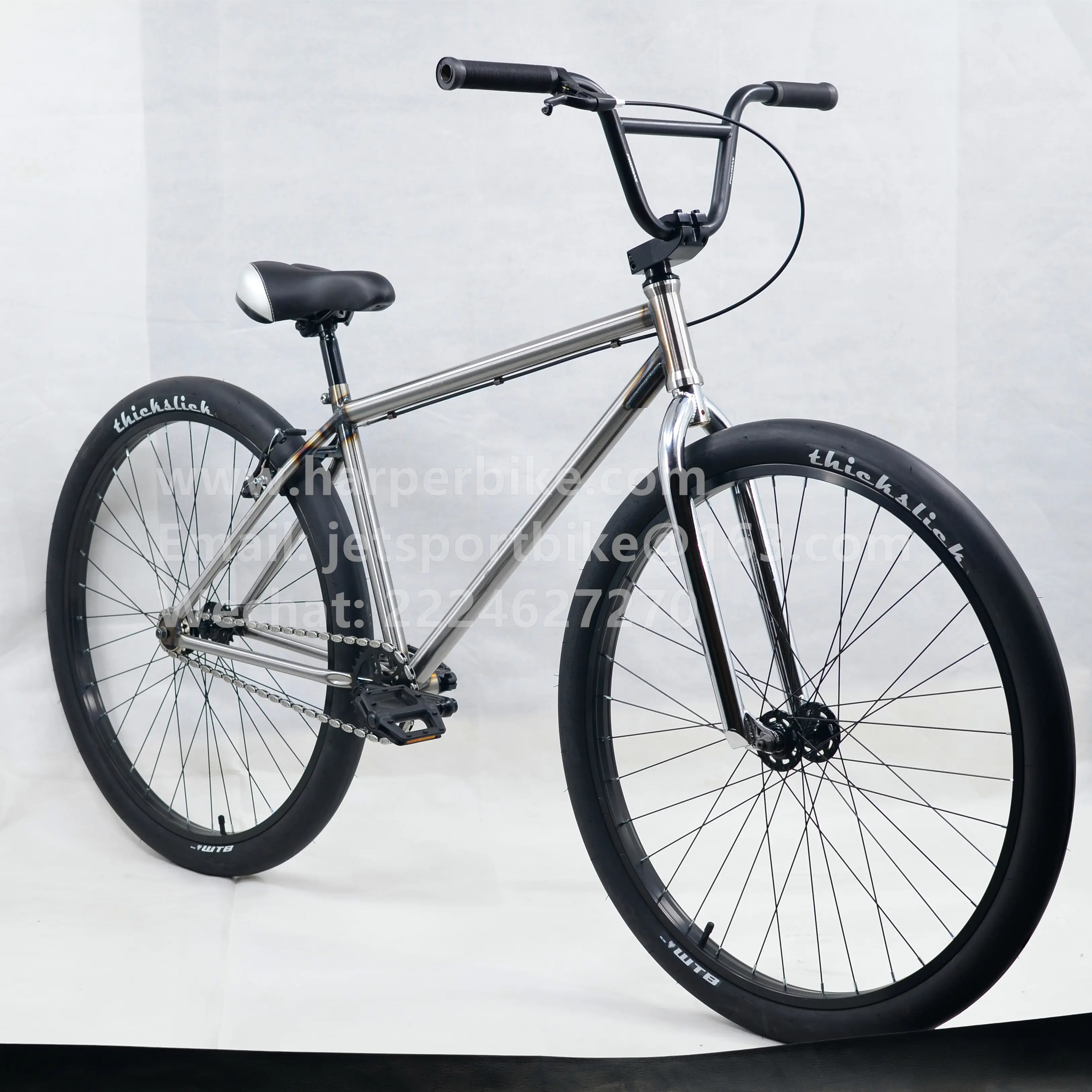 Sepeda BMX 29 Inci Roda Berkualitas Bagus untuk Jalanan dengan Desain Retro