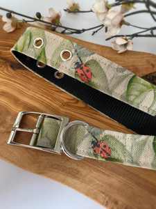 ปลอกคอสุนัขใบไม้สีเขียวมีตัวเลือกตะกั่วจับคู่ให้เลือก - Product Image 2