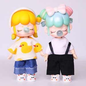 Ymy גוף פלסטיק larvae מחבר ל bjd סיליקון ראש gsc חימר אדם ob11 פעולה מודל דמות צעצוע דמות - Product Image 3