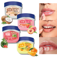 Hoge kwaliteit biologische veganistische lippenbalsem crème fruit lipgloss groothandel natuurlijke hydraterende herstellende exfoliërende lippenvergroter waterdicht