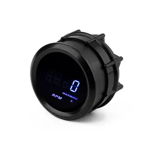 Novo Tacômetro Digital Yomiracing 2" (52mm) 12V com LED Azul para Carros a Gasolina de <span class=keywords><strong>4</strong></span>/<span class=keywords><strong>6</strong></span>/8 Cilindros, Garantia de <span class=keywords><strong>6</strong></span> Meses - Product Image 2