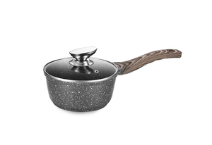 Gran oferta, cazuelas con revestimiento de piedra de granito antiadherente, cacerola, sartén Wok, ollas de cocina, juego de utensilios de cocina de aluminio fundido a presión - Product Image 5
