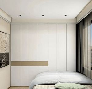 Armoire en bois à bon prix, armoire en bois massif, armoire de chambre à coucher, porte en verre à vendre - Product Image 2