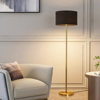 Lampe de bureau LED au design moderne américain, style nordique minimaliste, avec interrupteur vertical, lampe sur pied de luxe E26