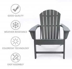 HDPE South Beach <span class=keywords><strong>Protection</strong></span> de L'environnement Recycler En <span class=keywords><strong>Plastique</strong></span> Adirondack <span class=keywords><strong>Chaise</strong></span>, Orange - Product Image 4