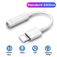 Adaptor USB Tipe C ke 3.5mm untuk Earphone, Kabel Audio USB-C untuk iPhone 15 15Pro MAX, untuk Samsung Galaxy, Huawei, Xiaomi