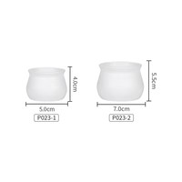 Mini pot de fleurs en plastique, petit pot de plantes de bureau, pots de fleurs pour plantes succulentes et vertes