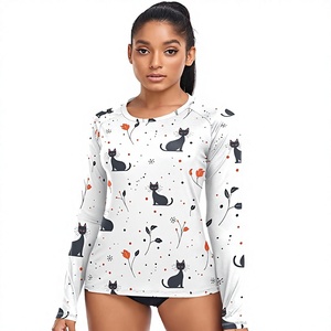 Maillot de bain anti-UV à manches longues pour la natation et le surf - Product Image 1