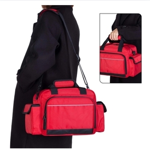 <span class=keywords><strong>Bolso</strong></span> de mano de hospital negro personalizado al por mayor, <span class=keywords><strong>bolso</strong></span> de hombro médico portátil de primeros auxilios clínicos de gran capacidad <span class=keywords><strong>para</strong></span> médicos y enfermeras - Product Image 5