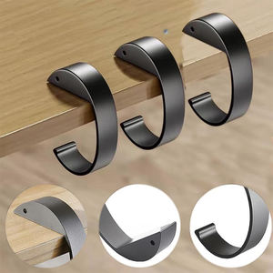 Crochet adhésif ultra-résistant en alliage pour sac à main, support métallique portable pour sac, crochet pour casque et accessoires de table - Product Image 3