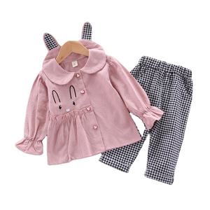 Ropa Elegante para Bebés, Conjuntos de Camiseta y Pantalones de Moda para Niñas Pequeñas de Otoño, de China - Product Image 1