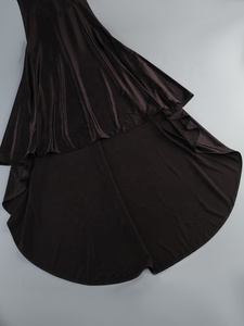 OUDINA Abito da Sera Lungo con Maniche Lunghe, Stile Sexy da Socialite, Schiena Scoperta con Nastro Fluido, per Natale e <span class=keywords><strong>Capodanno</strong></span> - Product Image 6