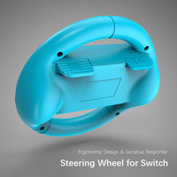 Volant de jeu avec poignée OLED et support JoyCon pour Nintendo Switch 2, Switch 1 et Switch OLED Joypad