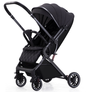 JXB Nouveau Design Chariot de paysage élevé <span class=keywords><strong>Poussette</strong></span> pour bébé à une main avec panier de rangement - Product Image 1