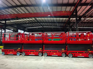 自走式8米电动垂直升降高空作业平台，带剪叉式升降稳定结构，剪叉式升降 - Product Image 3