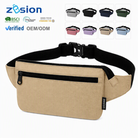 Sac banane promotionnel personnalisé avec logo, sac banane recyclé, sac de festival, sac de taille, sac ceinture, cadeau d'entreprise, vente en gros OEM