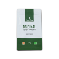 Sachets d'emballage pour thé en poudre STPP GMP, qualité alimentaire, souples, à fond plat, pour le maté