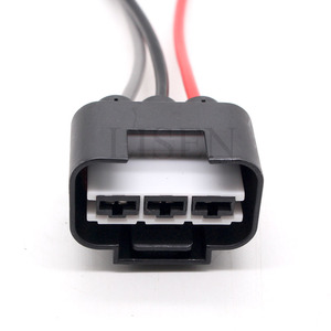 1743271-2 3 yollu kadın radyatör soğutma fanları araba Hyundai KIA için elektrik kablo demeti - Product Image 4