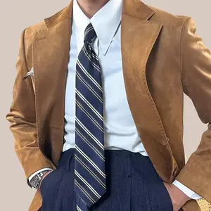 厂家直销男士套装高品质单排扣结婚咖啡棕色套装