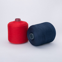 Fil à faible élasticité 150D Filament DTY Dacron 100% fil à coudre teint en polyester