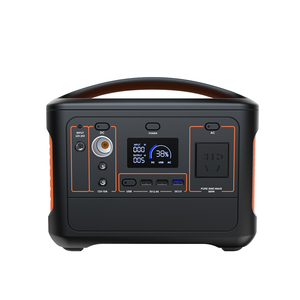 屋外500W110V/220Vポータブル太陽光発電所電動工具バッテリーリチウムイオンバッテリーABSPCプラスチック186502200mahソーラーバッテリー - Product Image 2