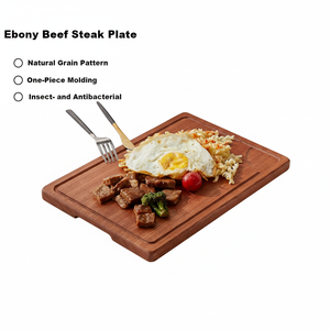 Planche à découper en ébène <span class=keywords><strong>de</strong></span> haute qualité, multifonctionnelle, antibactérienne, <span class=keywords><strong>de</strong></span> qualité alimentaire, réutilisable, vente chaude - Product Image 1