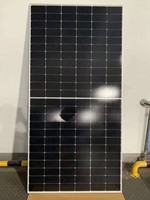 Panneau solaire bifacial double vitrage N-Type TOPCon 144 cellules 600-625W, efficacité 24,20%, faible dégradation, module PV 1500V, fabricant