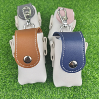 Mini sac de transport de balle de Golf professionnel avec crochet de stockage en PU petite pochette de ceinture Pack support de transport pratique