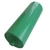 Rouleau de convoyeur à bande en acier/acier au carbone certifié ISO9001, diamètre 89-219 mm, pour le transport de minerais