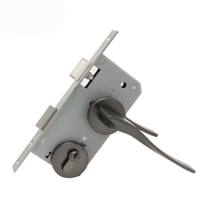 Kẽm Hợp Kim Sóng Thiết Kế Xử Lý Phòng Ngủ Gỗ Cửa An Ninh Khóa Key Mở Khóa Từ Im Lặng Không Thấm Nước Sự Riêng Tư Chức Năng Khóa Cơ Thể - Product Image 3