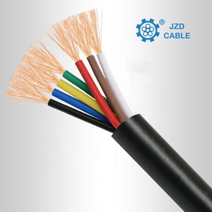 China preis elektrische draht 10mm 2 core Flexible Kupfer Kabel RVV 4 core 25mm 3 Core Elektrische Kabel - Product Image 4
