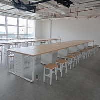 Meubles de direction, tables de salle de réunion modernes, tables de réunion de qualité commerciale, table de conférence en bois, écologiques, extensibles, modulaires