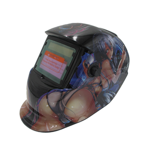 Máscara de Soldadura de alta calidad, capucha de oscurecimiento automático Solar Sexy <span class=keywords><strong>para</strong></span> chica, <span class=keywords><strong>casco</strong></span> de soldadura <span class=keywords><strong>para</strong></span> trabajo de soldadura - Product Image 2