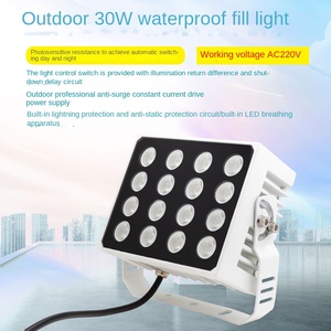 Luz de relleno LED brillante de 30W, accesorios de vigilancia de cámara de captura de imagen de 30W para detección de matrículas - Product Image 3