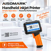 Nouvelle machine d'impression jet d'encre industrielle portable manuelle pour petites entreprises, pour le marquage de date, numéro de série, code de lot et code QR sur œufs