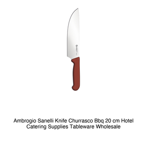 Ambrogio Sanelli 20 cm BBQ Churrasco <b>Knife</b> - Product Image 2