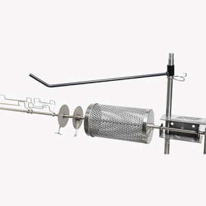 Asador de Acero Inoxidable Auspit Golds, Asador Plegable para Barbacoa de Carbón y Leña, para Camping, Caza y Picnic - Product Image 4