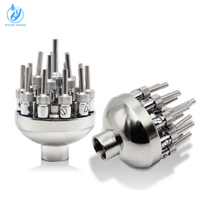 บ่อสวนหรือทะเลสาบน้ําพุกลางแจ้งสแตนเลส <span class=keywords><strong>3</strong></span> ชั้นหัวฉีดน้ําพุปรับระดับได้ - Product Image 2