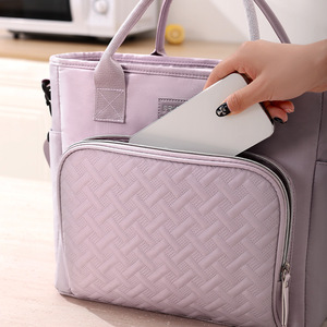 Gran capacidad portátil para el <span class=keywords><strong>trabajo</strong></span> con bolsa <span class=keywords><strong>de</strong></span> almuerzo para estudiantes bolsa <span class=keywords><strong>de</strong></span> fiambrera portátil para entrega <span class=keywords><strong>de</strong></span> alimentos bolsa aislada - Product Image 3