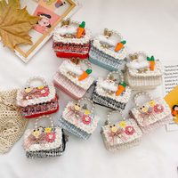 Cute Children's Pearl Handbag, Mini Coin Purse, Cartoon Bag
