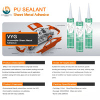 Scellant polyuréthane PU 310 ml pour pare-brise automobile, adhésif d'étanchéité pour vitres automobiles, colle Seimeda 221 Alternative