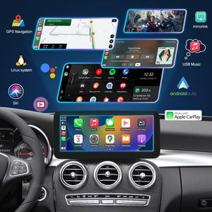 Màn hình hiển thị đa phương tiện không dây Apple CarPlay <span class=keywords><strong>Android</strong></span> Auto dành cho Mercedes-Benz C Class W205 GLC V Class W447 2015-2018 NTG5.0 - Product Image 4