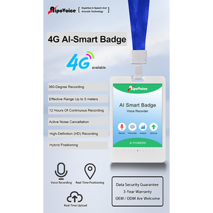 Văn phòng mục đích thông minh 4G huy hiệu theo dõi với chức năng ID cho nhân viên giám sát và kiểm soát vị trí - Product Image 6