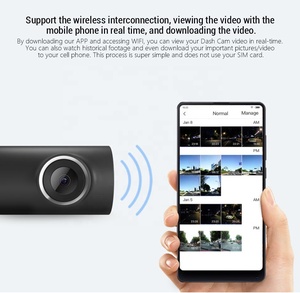 Dash Cam per Auto DVR Wifi controllo vocale APP 70 <span class=keywords><strong>Mai</strong></span> Dash Cam 1S FHD 1080P per visione notturna per Auto videocamera videoregistratore automatico sensore G - Product Image 6
