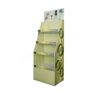 Exhibidores de Cartón Personalizados para <span class=keywords><strong>Piso</strong></span>, Exhibidores de Cartón Corrugado para Cosméticos de Supermercado, Exhibidores de Papel Independientes - Product Image 4